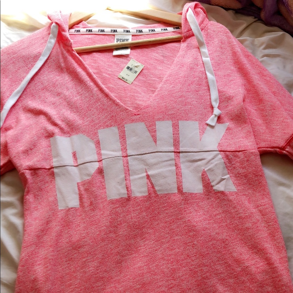New Victoria’s Secret Pink bikini cover up hoodie